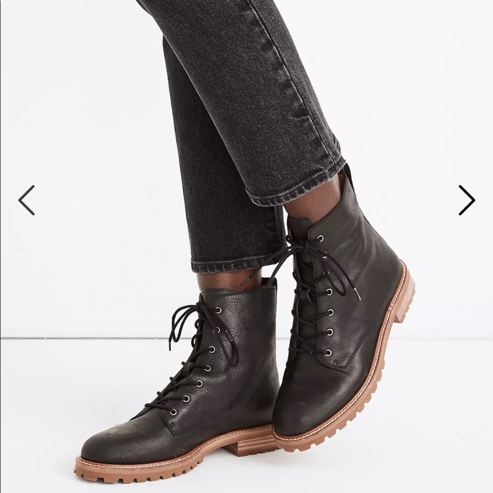 Madewell Lace Up Boot